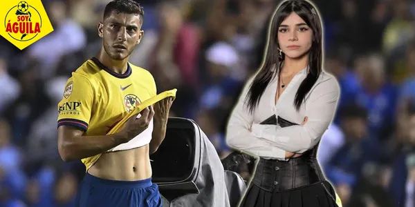 Sebastián Cáceres y Alana (Fuente: MEXSPORT)