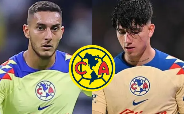Sebastián Cáceres y Kevin Álvarez en América.