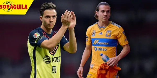 Sebastián Córdova en el América y Tigres (Fuente: MEXSPORT)