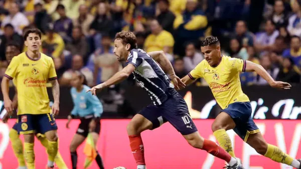 Sergio Canales enfrentando al Club América - Foto: X
