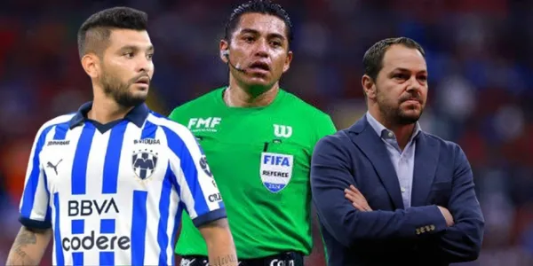 Tecatito con Baños y Víctor Cáceres/FOTO: Excélsior