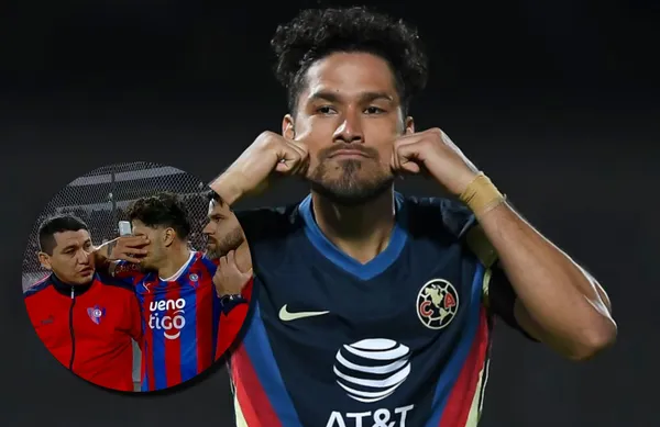 Tremenda lesión de Bruno Valdez.