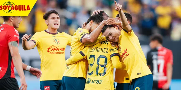 Triunfo del América (Fuente: MEXSPORT)