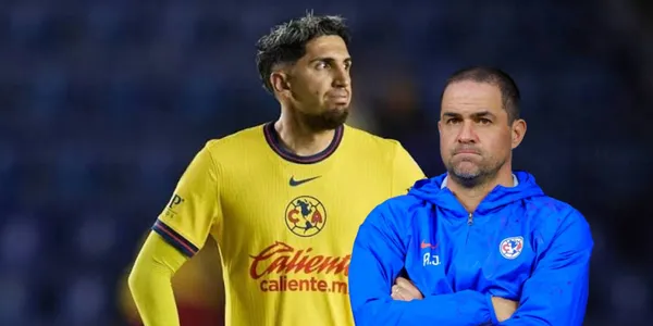 Valdes y Jardine en partido de América/FOTO: Tv Azteca