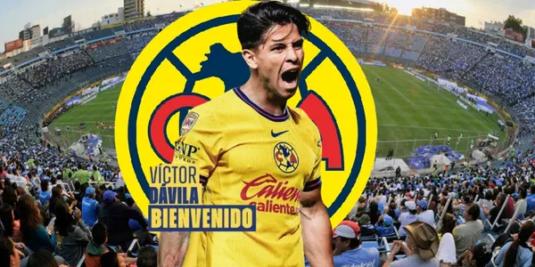 Víctor Dávila con América (Foto: Club América)