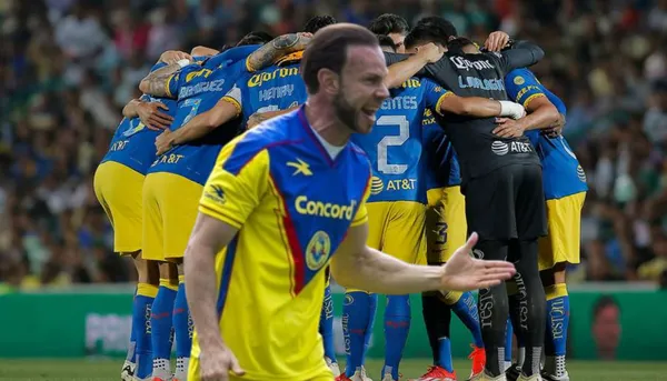 Zague con el Club América de fondo