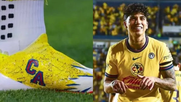 Zapatos de Kevin Álvarez - Foto: Captura de pantalla
