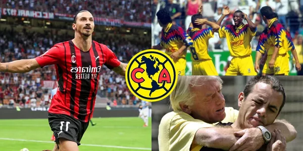 Zlatan idolatra a crack del América a pesar de las distancias