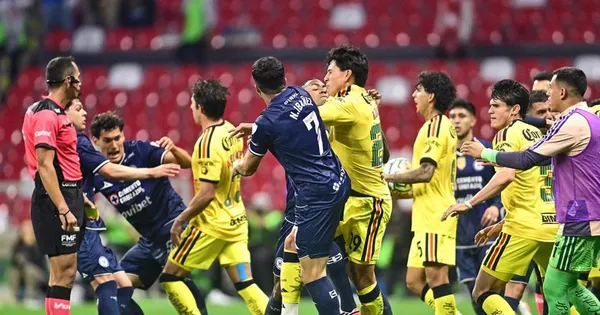 Cruce picante en el Clásico Joven.