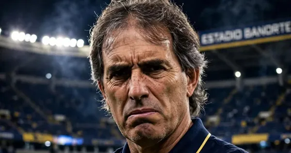 El enojo de Almada.