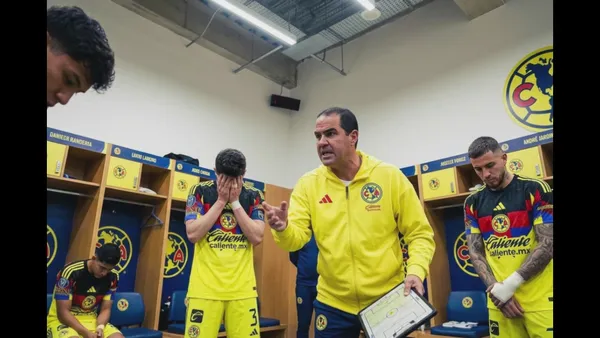 (VIDEO) Previo a jugar vs Pumas, la llamada de atención de Jardine a sus jugadores en América