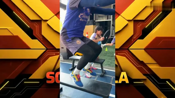 Entrenamientos del Club América previo al duelo con FC Juárez