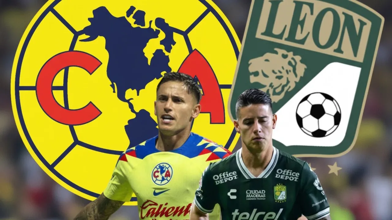 Las alineaciones de Club América vs. León por el Apertura 2025