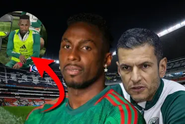 El recién naturalizado mexicano ya demuestra su amor por la selección sin aún jugar. 