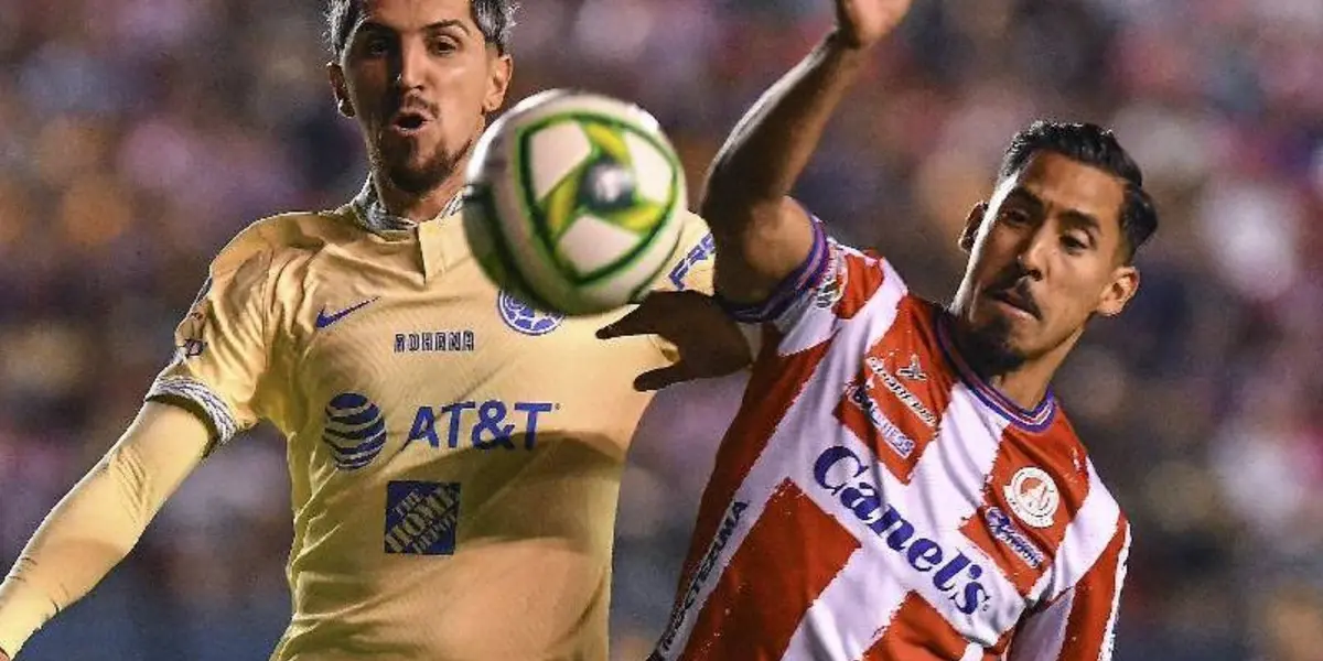 XI inicial del América vs San Luis.