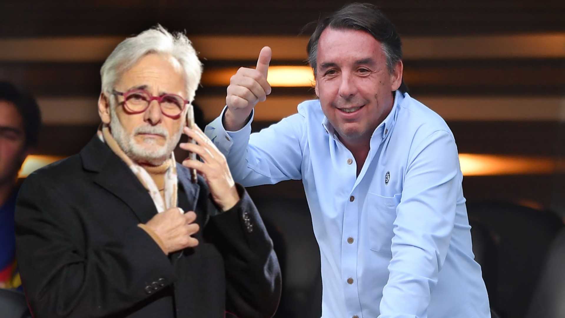 Jesús Martínez y Emilio Azcárraga (Foto: MEXSPORT)