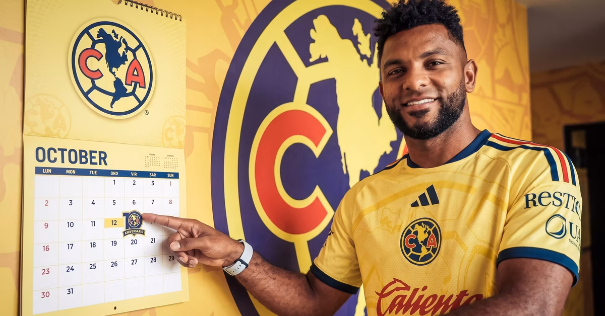 Miguel Borja firmó con Club América y ya tiene fecha de debut con las Águilas